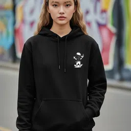 BENNY BROOKS Graphic Printed Hooded Pullover Sweatshirt image 3