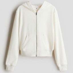 H&M Velour Zip-Through Hoodie-picture-31