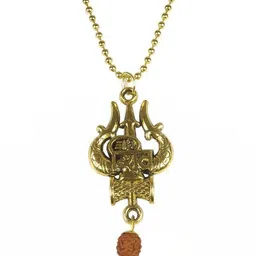 Utkarsh Gold-Plated Quirky Pendants with Chains image 3
