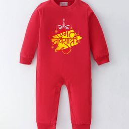 BLUSHES Infants Printed Pure Cotton Romper-picture-24