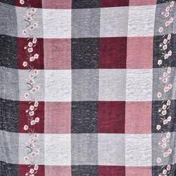 RRC Maroon Geometric 300 TC Queen Bedsheet with 2 Pillow Covers image 5