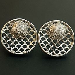 ANAMIKA Women Circular Studs Earrings-picture-7
