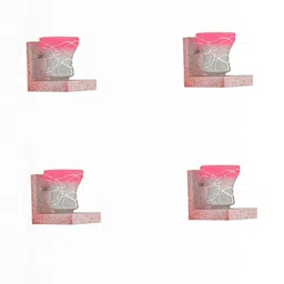 SOMIL Pink Glass Cylinder Printed Wall Lamps-picture-12