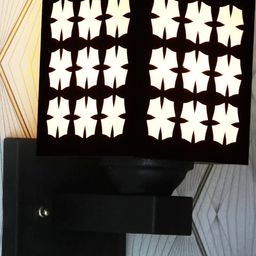 Gojeeva Brown Wood Square Wall Lamps-picture-21