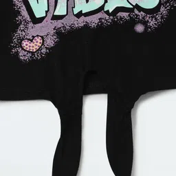 max Girls Printed Extended Sleeves T-shirt image 3