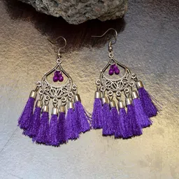 Creative Frogs Geometric Drop Earrings image 2