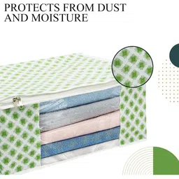 AMAK INC Green Fabric Multi-Utility Wardrobe Organisers image 5