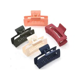 SH FSN Women Set of 5 Matt Finish Claw Clip image 4