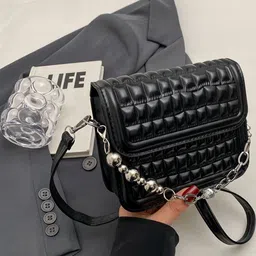 CORSICA Women Black PU Handbags-picture-23