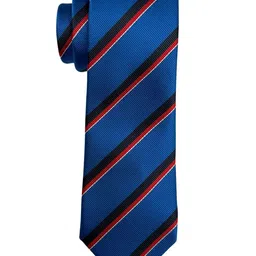The Tie Hub Men Striped Broad Tie image 3