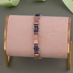 GC PREMIUM JEWELLERY Men Rose Gold-Plated Link Bracelet-picture-54