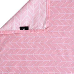 Arrabi Pink Printed 8-Seater Table Cover image 4