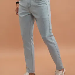 HIGHLANDER Men Tapered Fit Low Distress Stretchable Jeans image 3