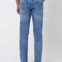Mufti Men Skinny Fit Heavy Fade Stretchable Jeans image 3