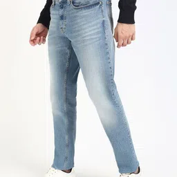 Tommy Hilfiger Men Cotton Slim Fit Low Distress Heavy Fade Stretchable Jeans image 5