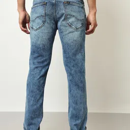 Lee Men Slim Fit Heavy Fade Stretchable Cotton Regular Jeans image 5