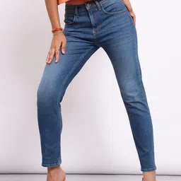 Lee Women Light Fade Slim Fit High-Rise Stretchable Jeans-picture-29