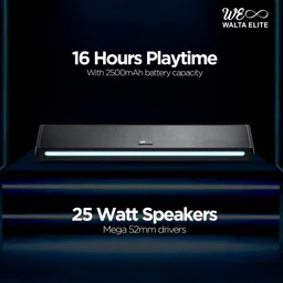 Walta Elite BRIO 1110 25 W Bluetooth Soundbar image 2