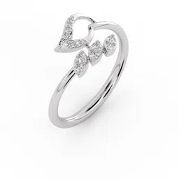 avsar AVR1103WB 14kt Diamond White Gold ring image 3