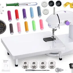kiwilon sewing machine | silai machine with stand | mini sewing machine Electric Sewing Machine-picture-12