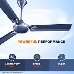 v-guard Envino AS with 2 Year Warranty Energy Saving 1200 mm Ceiling Fan image 2