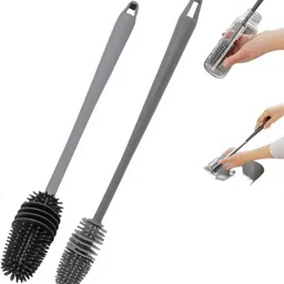 tinybloom TinybloomSilicon Brush for Water Bottles Bottle Cleaning Brush6053-picture-22