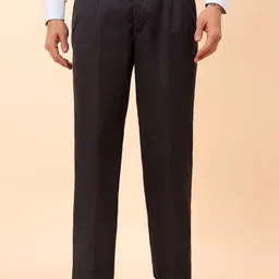 Cantabil Men Comfort Pleated Trousers-picture-40