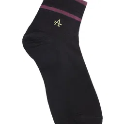 Arrow Men Pack Of 3 Printed Pure Cotton Ankle-Length Socks image 5