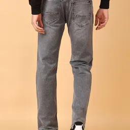 V-Mart Men Low Distress Light Fade Stretchable Jeans image 3