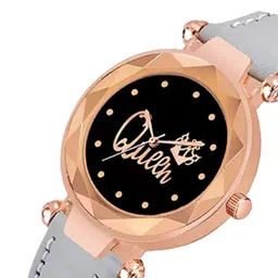 Miss Perfect Women Dial & Leather Textured Straps Analogue Watch DF40 image 3