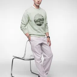 French Connection Graphic Printed Pullover Sweatshirt image 2