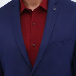 allen solly Men Slim Fit Blazer image 2