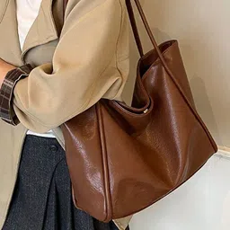 StyleCast x Revolte PU Oversized Shopper Tote Bag image 4