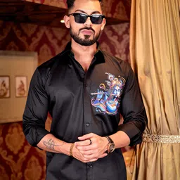 Foomer Men Standard Opaque Casual Shirt image 3