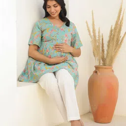 Janasya Printed Tunic image 5