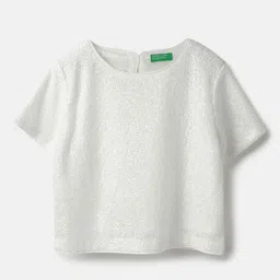 United Colors of Benetton Women Embellished Boxy Top-picture-30