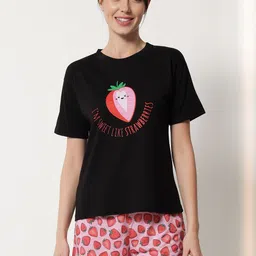 FFLIRTYGO Women Printed Night suit-image-49