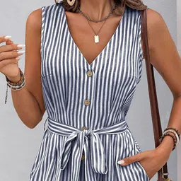 JC Mode Striped Jumpsuit image 5