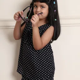 thkgrlz Girls Polka Dot Print Top image 3