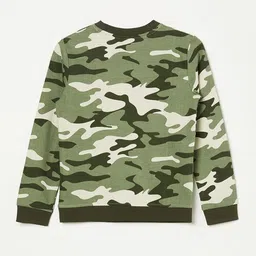Fame Forever by Lifestyle Boys Camouflage Printed Pullover Sweatshirt image 4