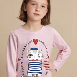 LULU & SKY Girls Cotton Tshirts-picture-45