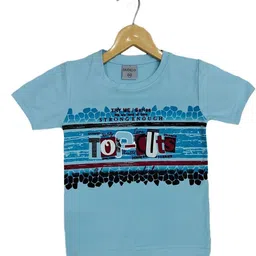 Little funky Unisex Blue Tshirts-picture-37