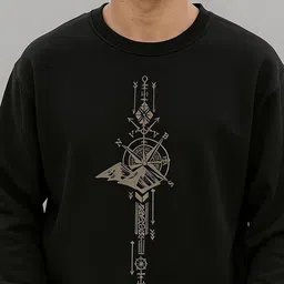 Mast & Harbour Men Printed Sweatshirt image 3