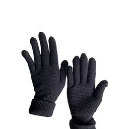 Moda Rapido Women Patterned Touchscreen Gloves-image-21