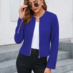 SZN Women Woollen Woven Jacket-picture-13