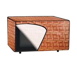 the furnishing tree PVC Waterproof Microwave Oven Cover Compatible for Onida 27L Black Beauty Plus image 4