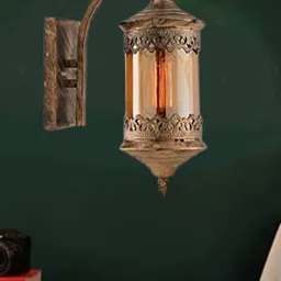 KINIS Gold-Toned Abstract Shaped Shaped Wall Lamp image 3