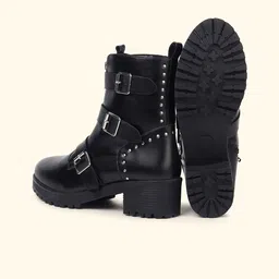 yoho Women Round Toe Regular Boots image 3