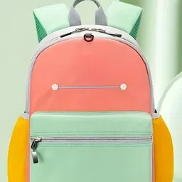 YK Unisex Kids Colourblocked Backpack-picture-35