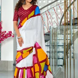 KALINI Designer Block Print Saree-picture-21